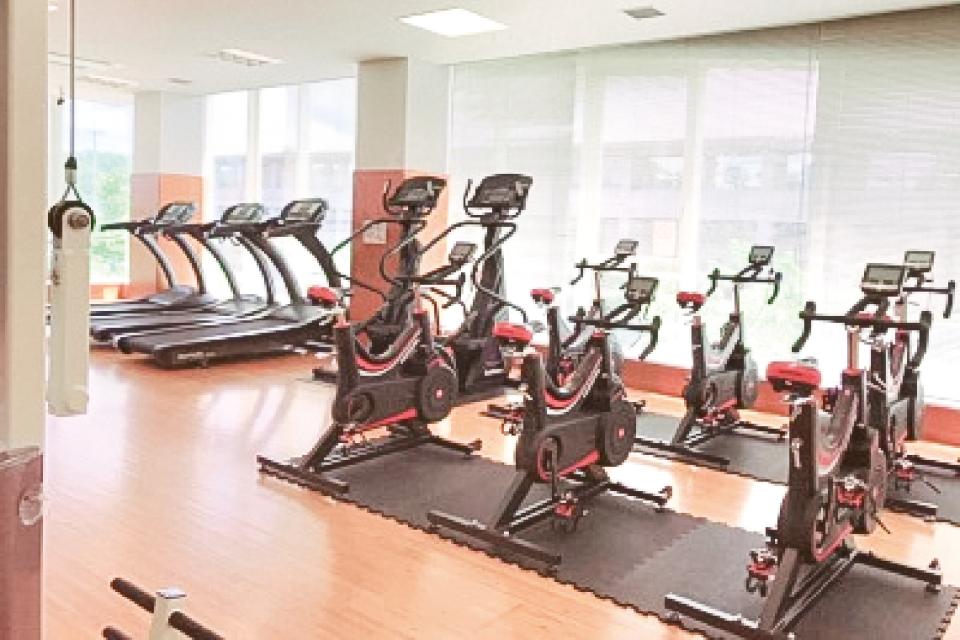 トレーニングジムの画像